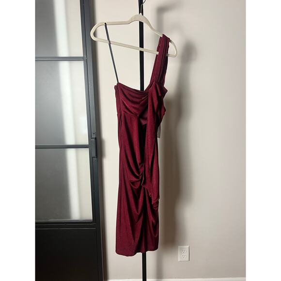 NWT Katie May High Roller One-Shoulder Body-Con Cocktail Dress Size XL - Picture 3 of 12